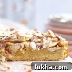 Single Layer Cake Recipes Without Frosting 5 slice of Italian almond cake showing the texture