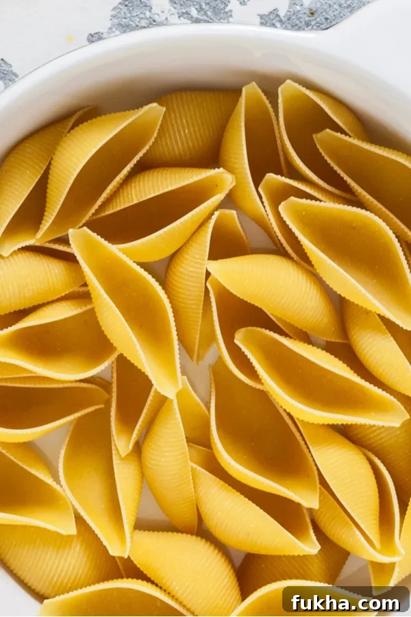 Classic Baked Stuffed Shells with Ricotta 2 pasta shells