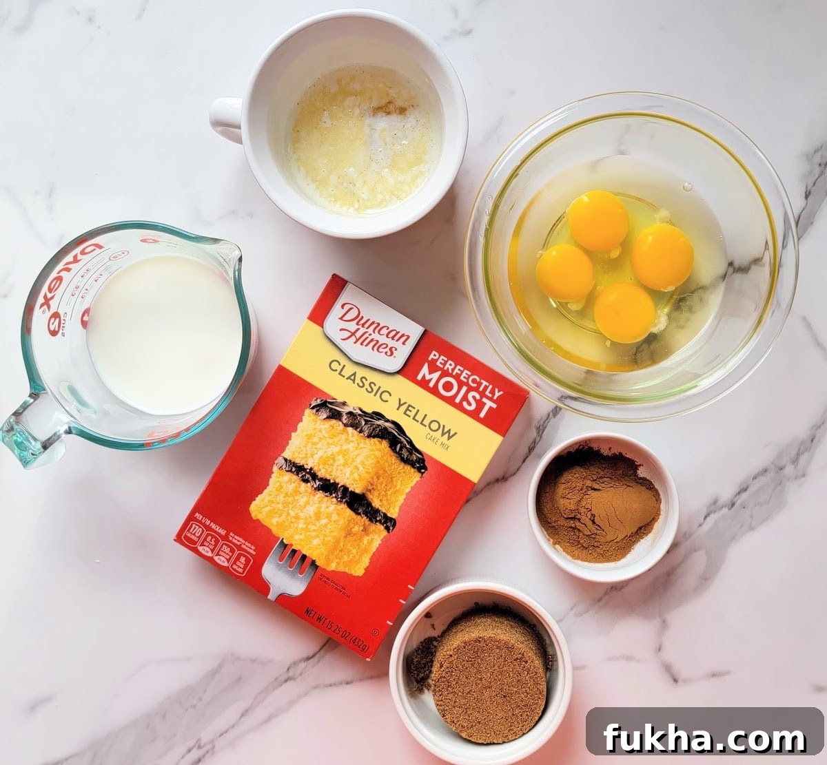 cinnamon cupcakes ingredients