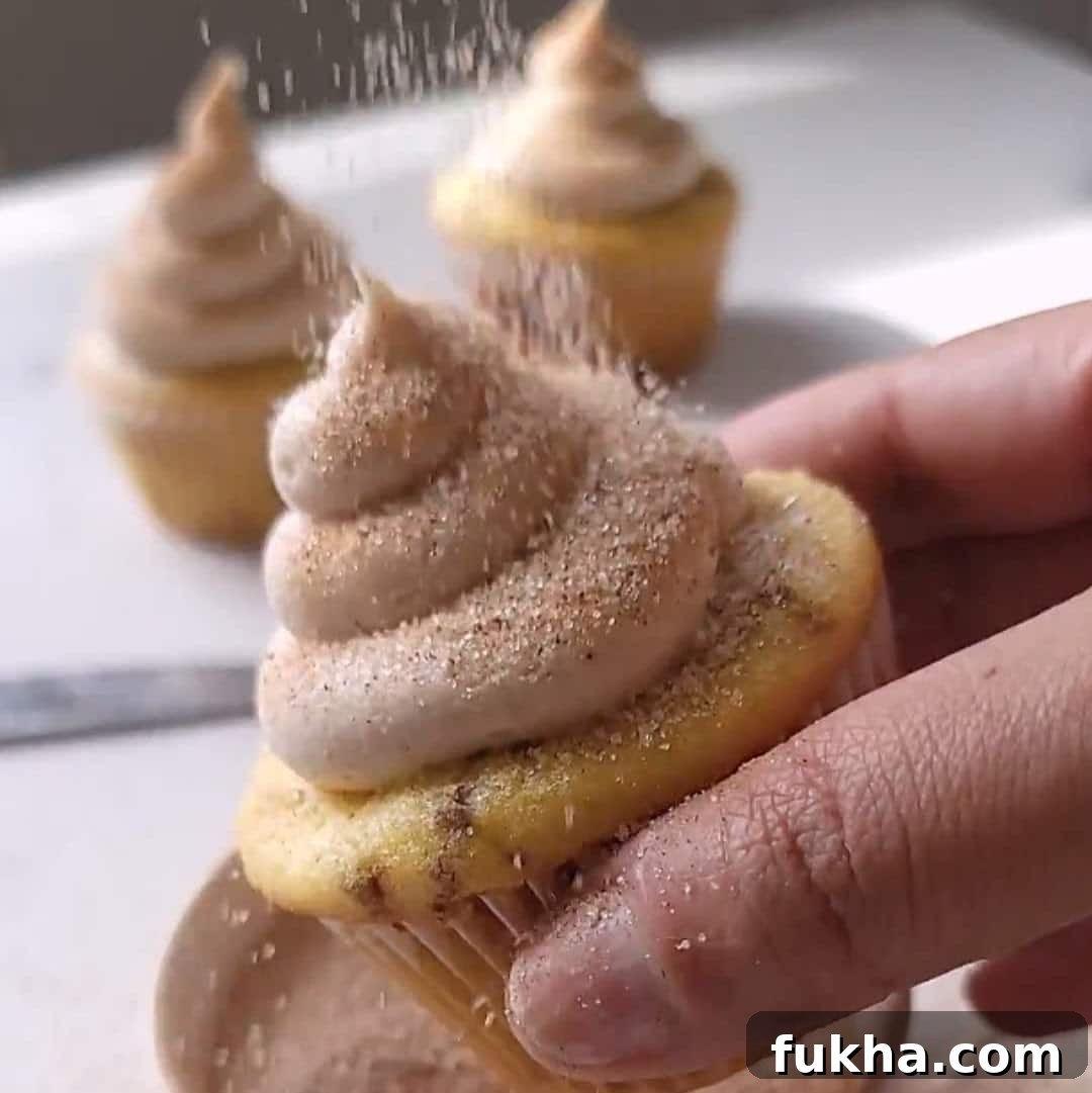 cinnamon cupcakes step 4