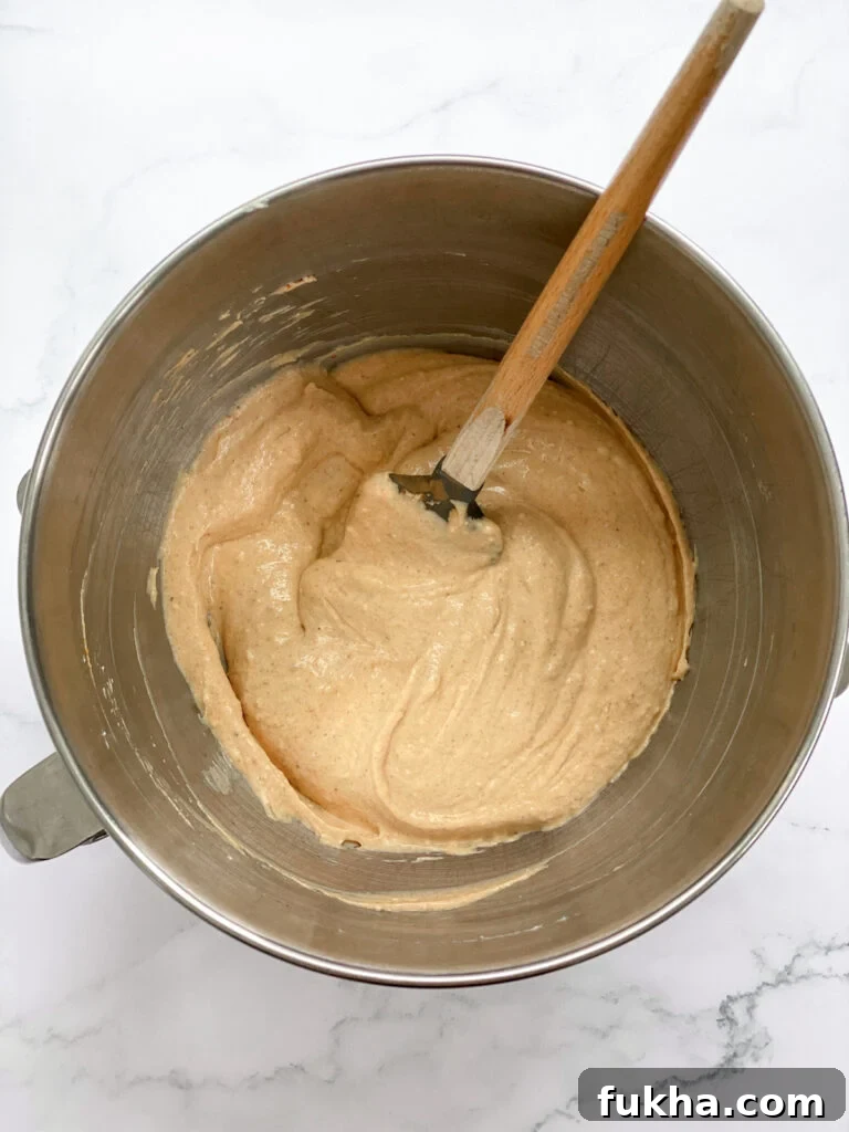 pumpkin cheesecake mixture combined