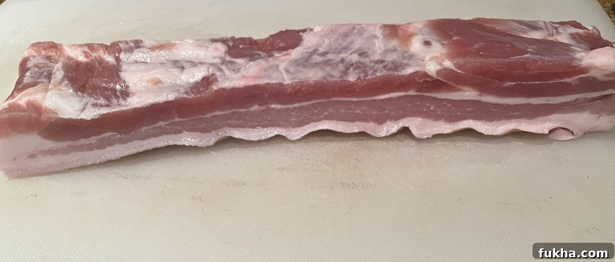 Pork belly with minimum fat Pork belly with minimum fat