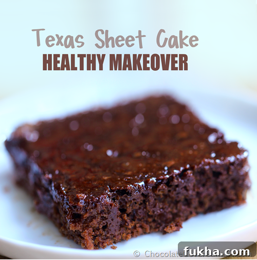 Light Texas Sheet Cake Recipe: Moist Chocolate, Fewer Calories 2 Texas Sheet Cake illustration