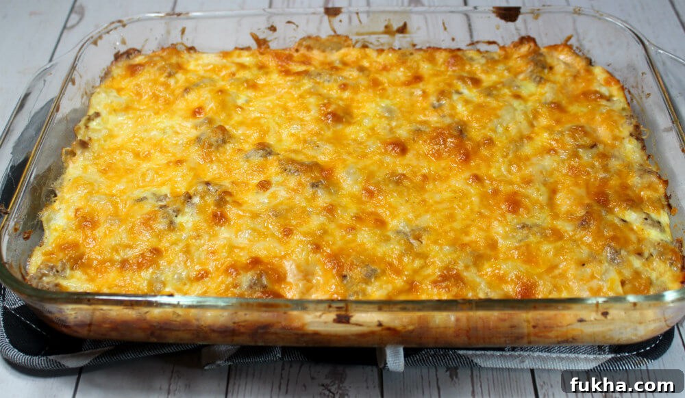Low Carb Cheesy Beef and Cauliflower Casserole 3 Cheesy Beef & Cauliflower Casserole2