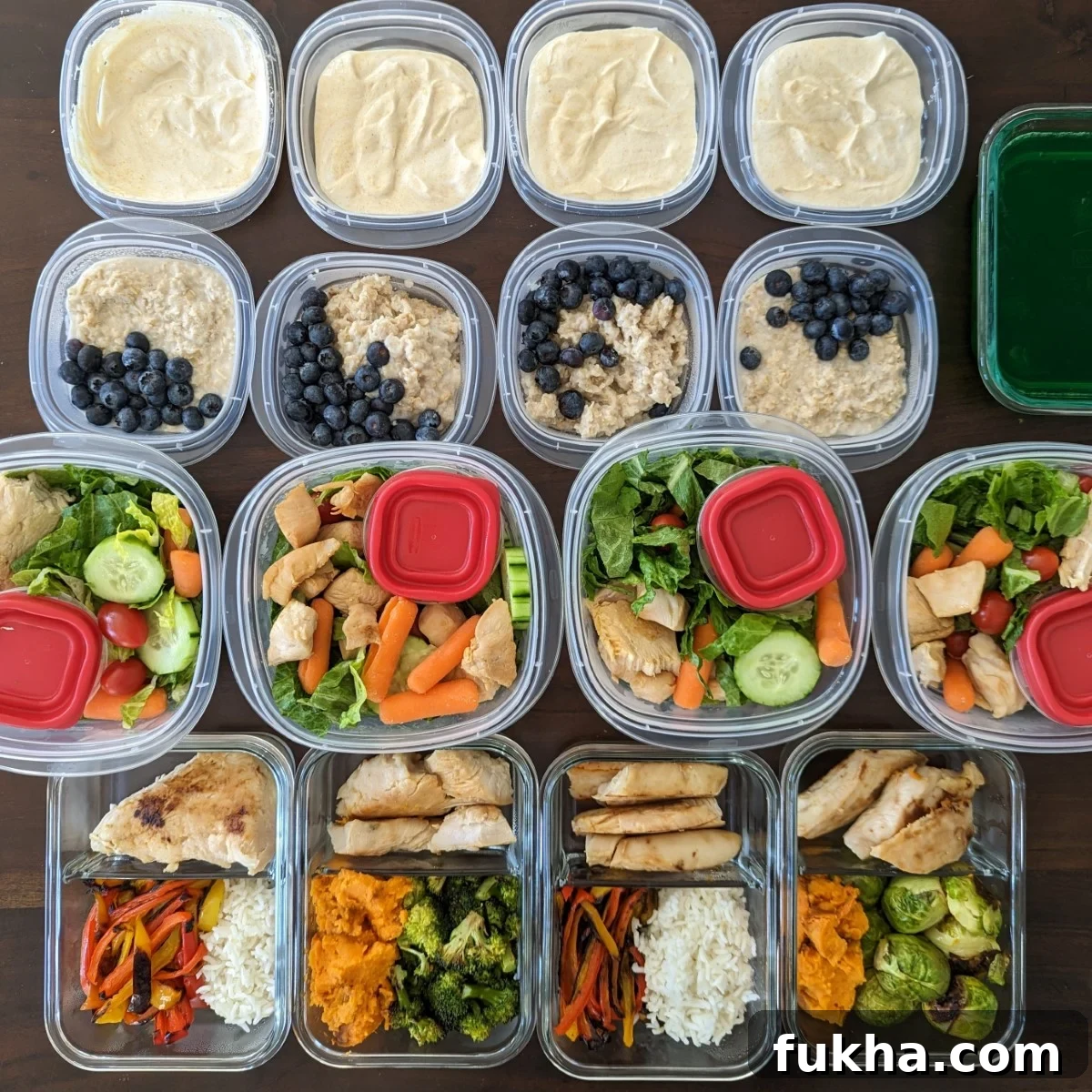 meal prep for bikini prep weight loss