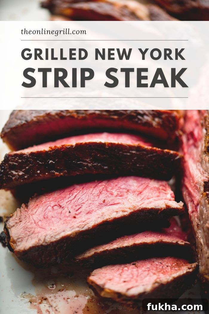 grilled new york strip steak