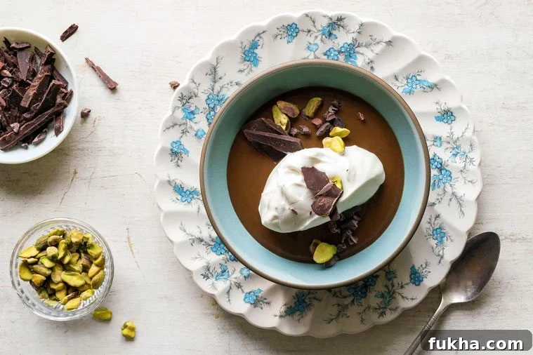 chocolate avocado pudding