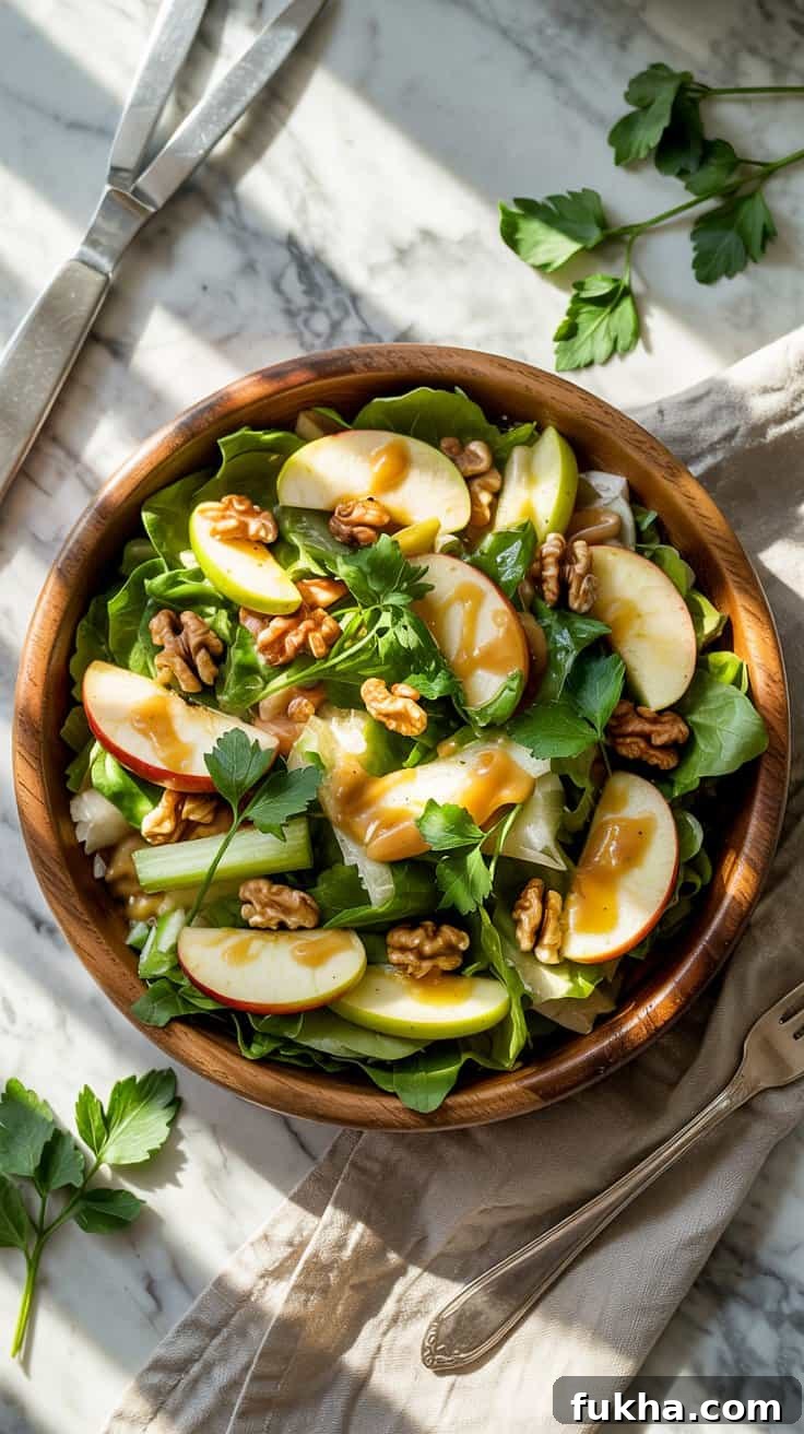 Heirloom Apple & Celery Salad