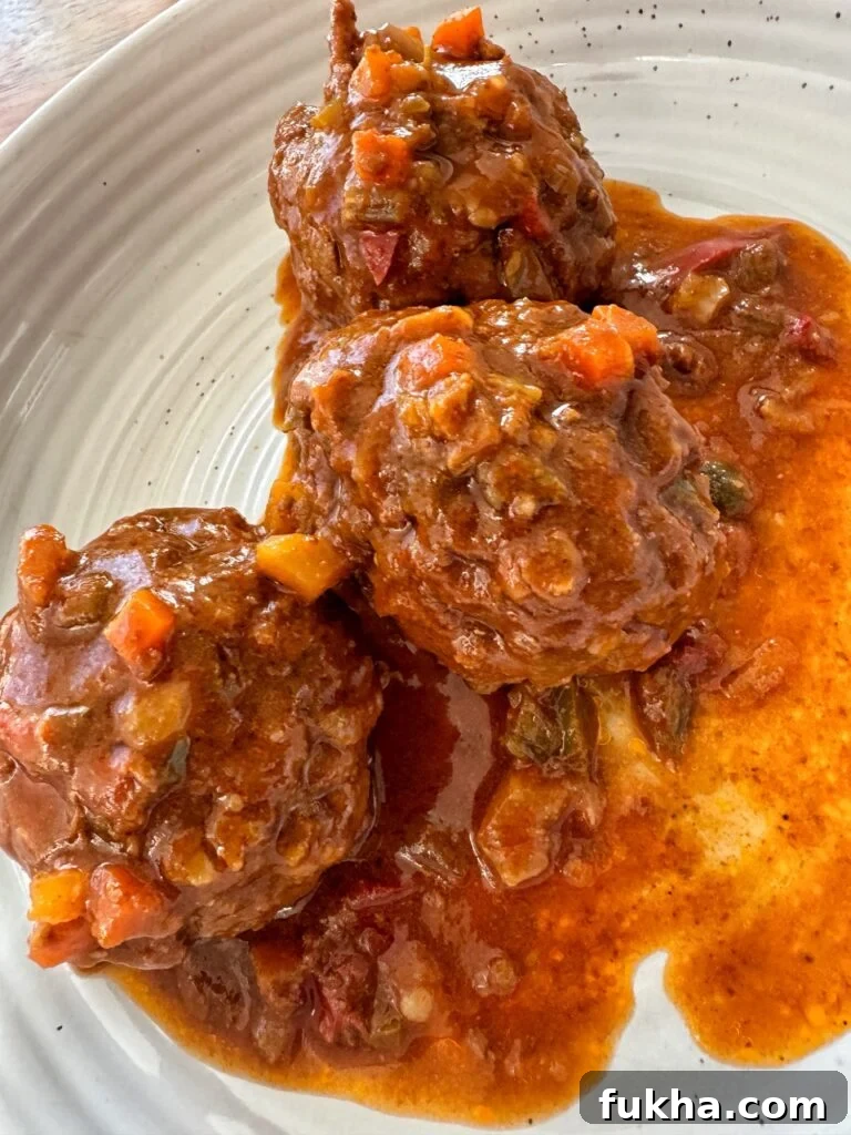 Italian Beef Meatballs