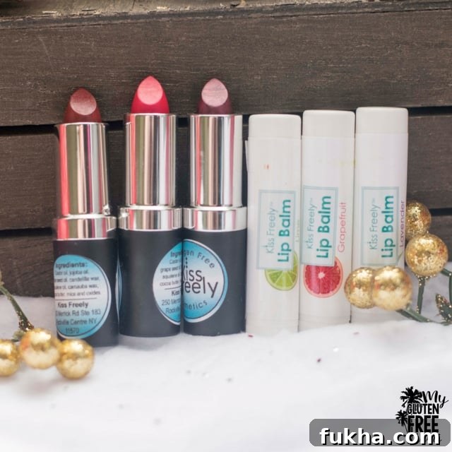 Kiss Confidently This Holiday Season 3 Kiss Freely products