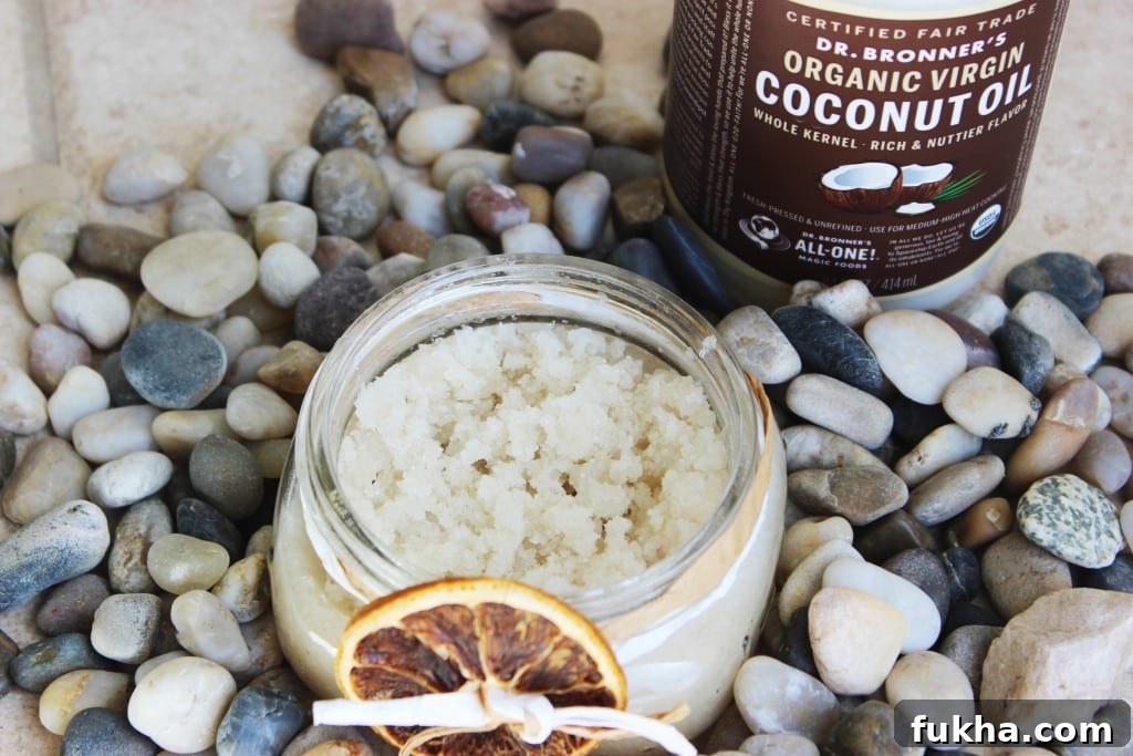 DIY Coconut Sugar Scrub for Glowing Skin 4 Citrus Hand and Body Scrub. GIY Coconut Sugar Scrub