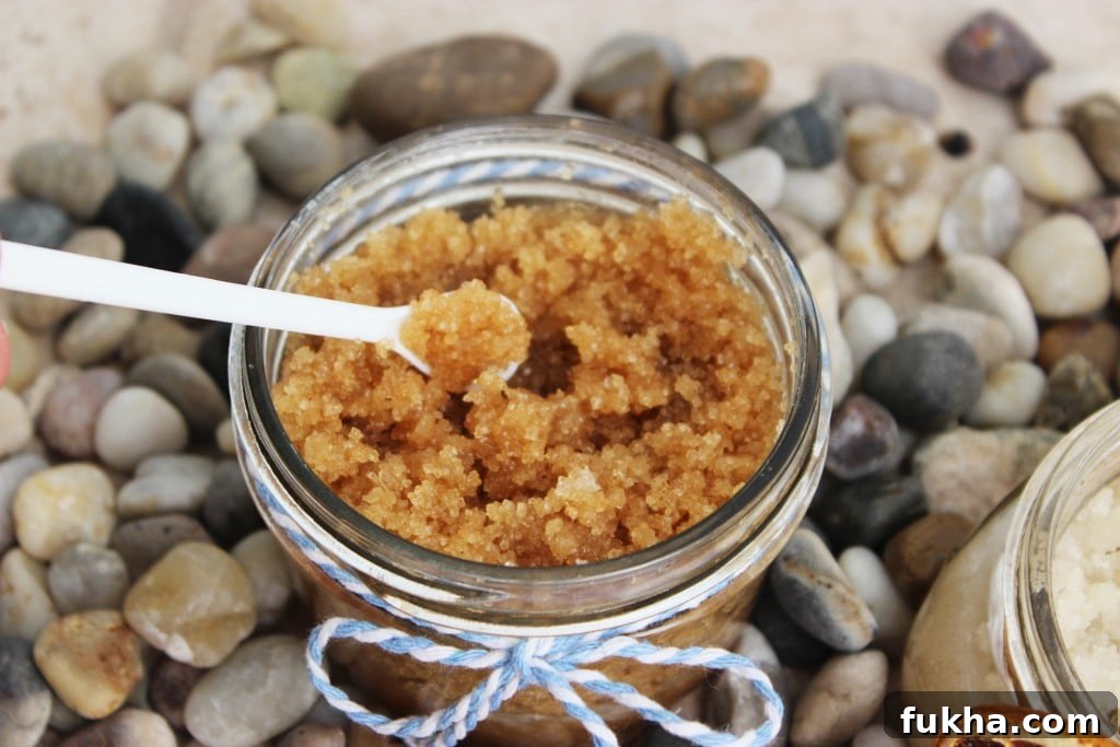 DIY Coconut Sugar Scrub for Glowing Skin 5 Peppermint Foot Scrub. GIY Coconut Sugar Scrub