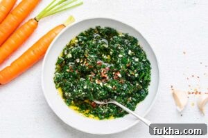 Add the rest of the chimichurri ingredients to the bowl, and stir to combine.