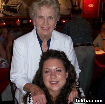 A treasured photo of grandma and granddaughter.