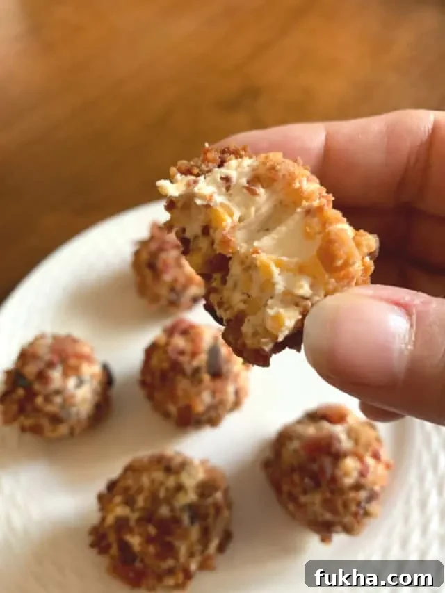 bite of bacon fat bomb