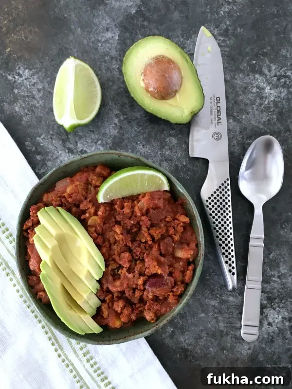 Spicy Chorizo Chili @spabettie