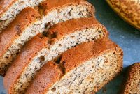 Banana Bread Recipe for Two Using 2 Bananas