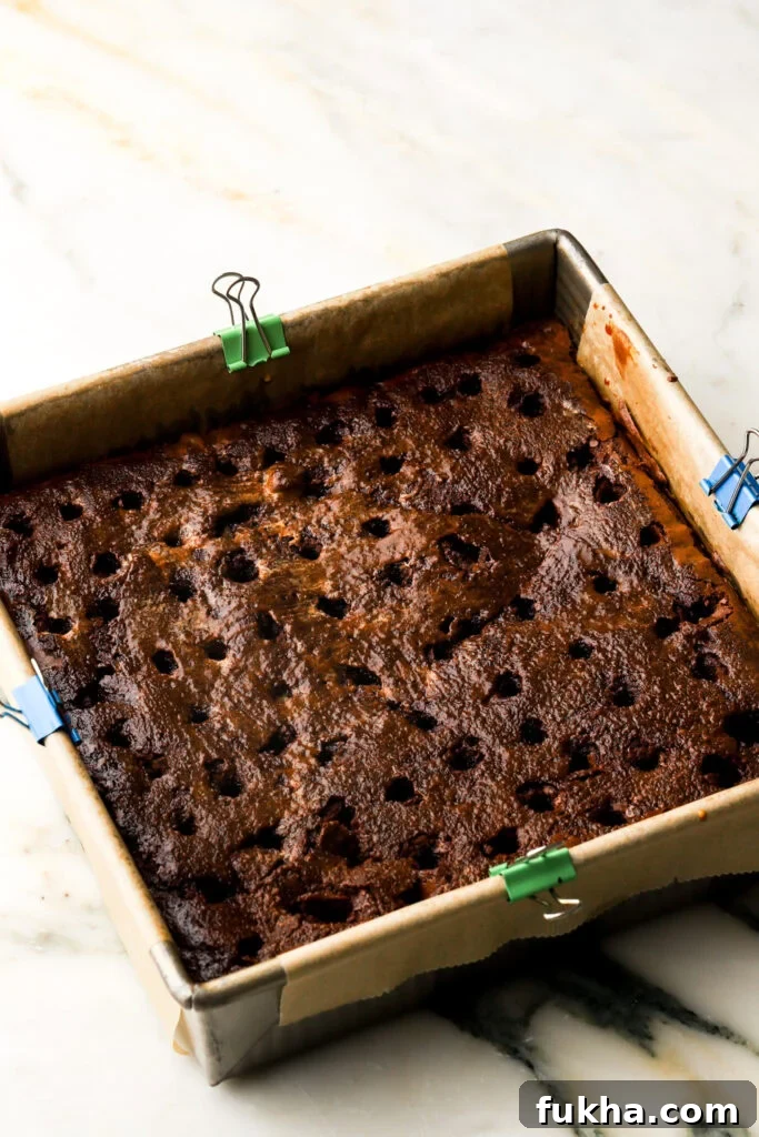 brownies soaked in espresso