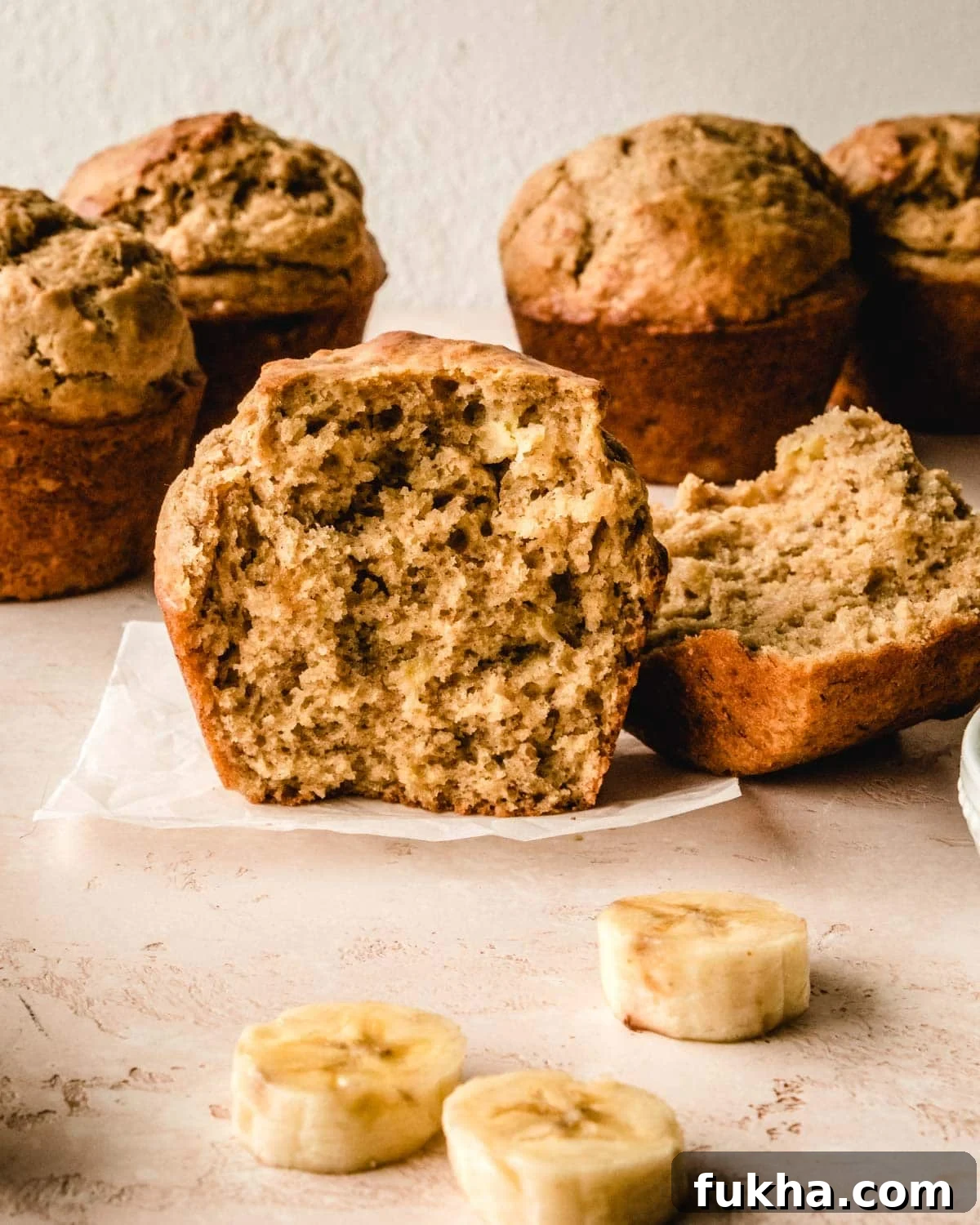 Make bakery-style banana muffins at home with this one-bowl recipe.