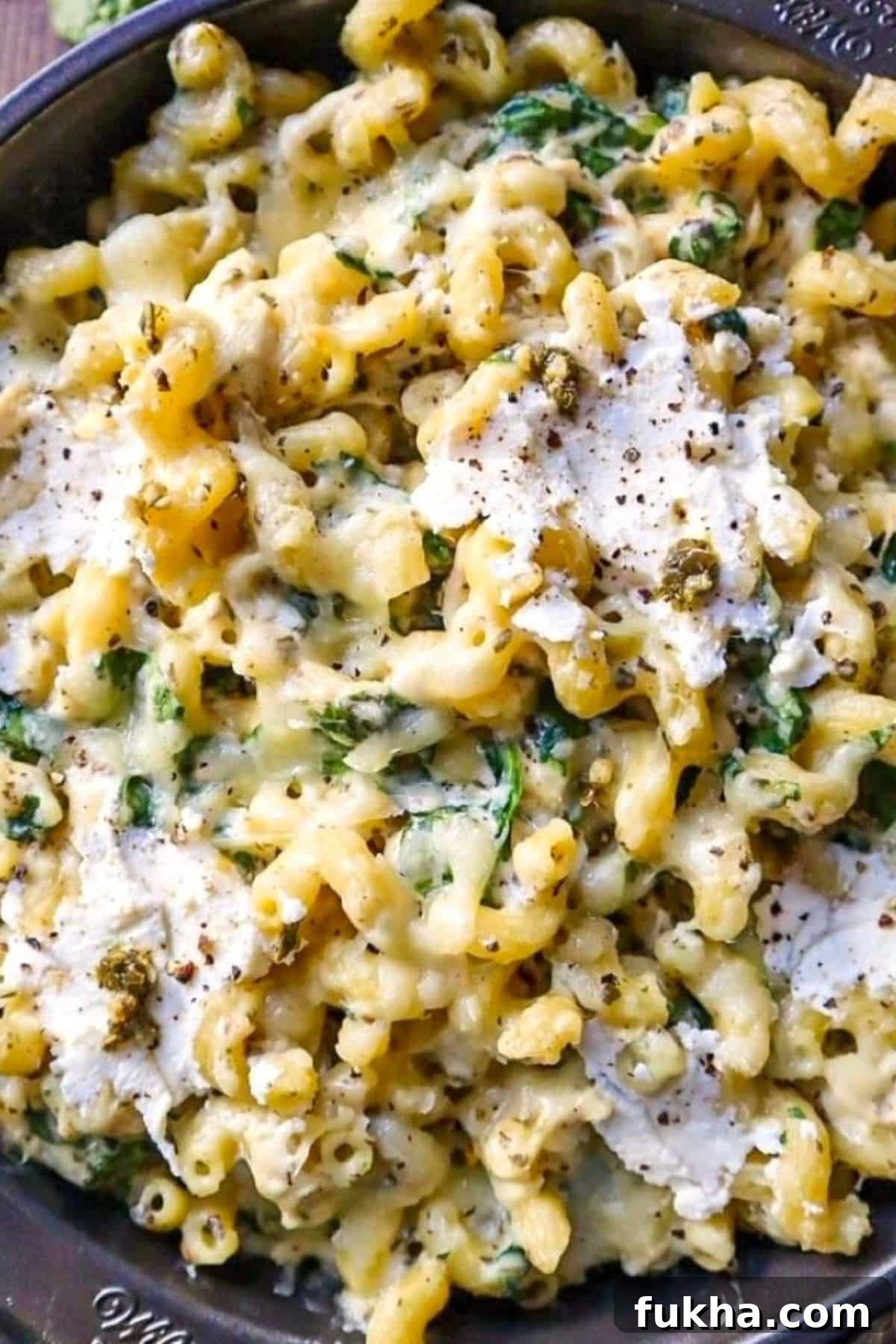 baked chicken pesto pasta