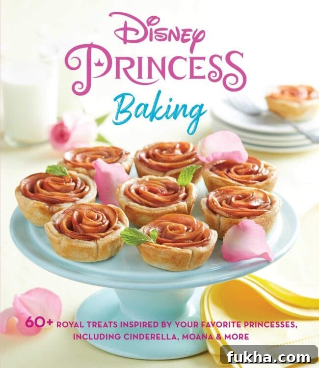 picture of Disney princess baking cookbook