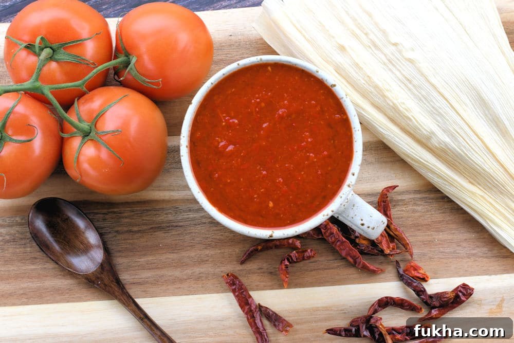 24Bite: Homemade Tamale Sauce with Red Chiles by Christian Guzman