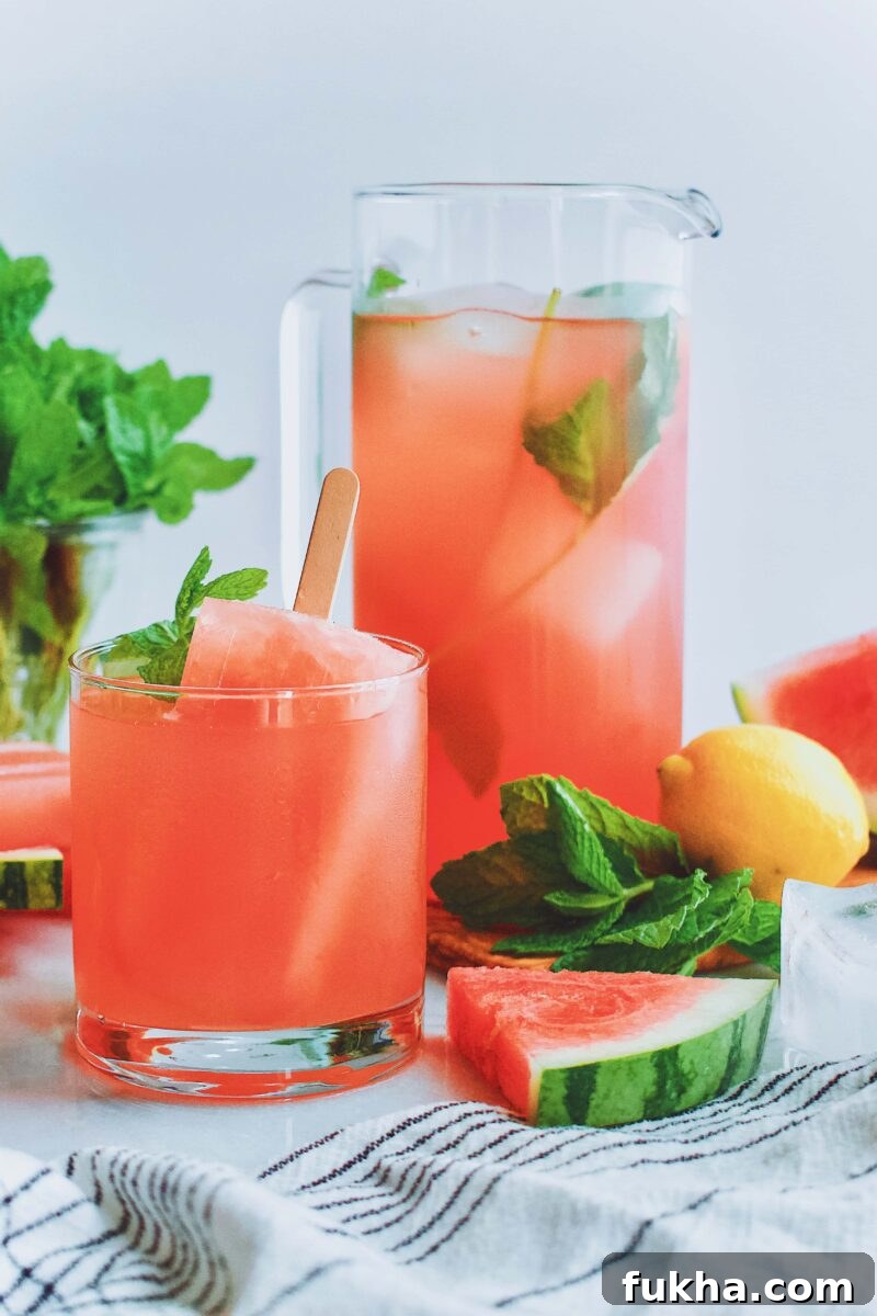 Watermelon Lemonade and Popsicles