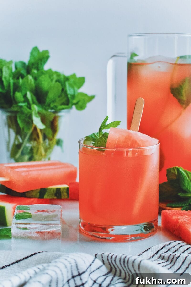 Watermelon Lemonade and Popsicles