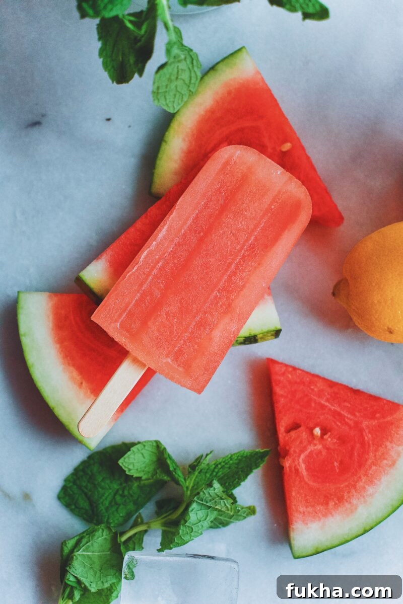 Watermelon Lemonade and Popsicles
