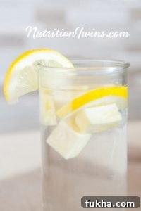 Pineapple Lemon Ginger Infused Water Bottle
