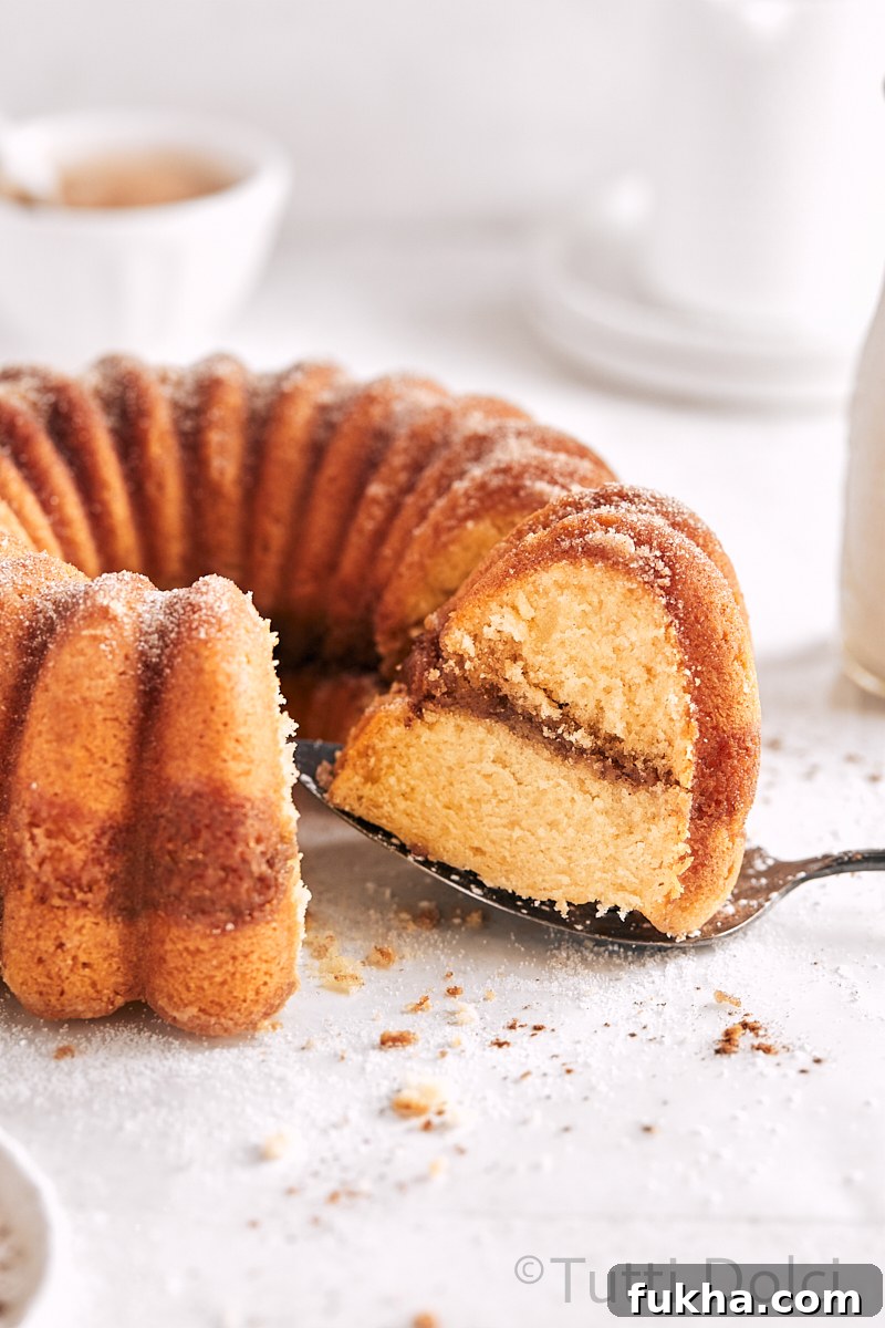 Snickerdoodle Bundt Cake