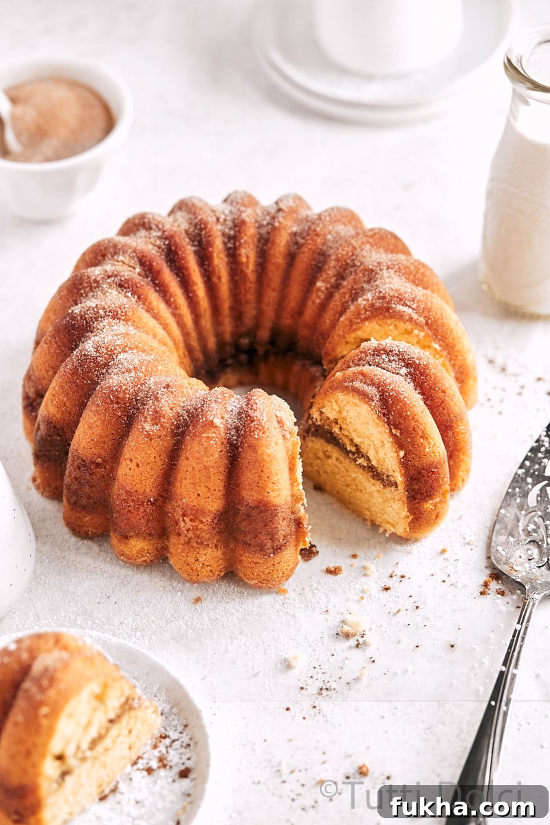 Snickerdoodle Bundt Cake