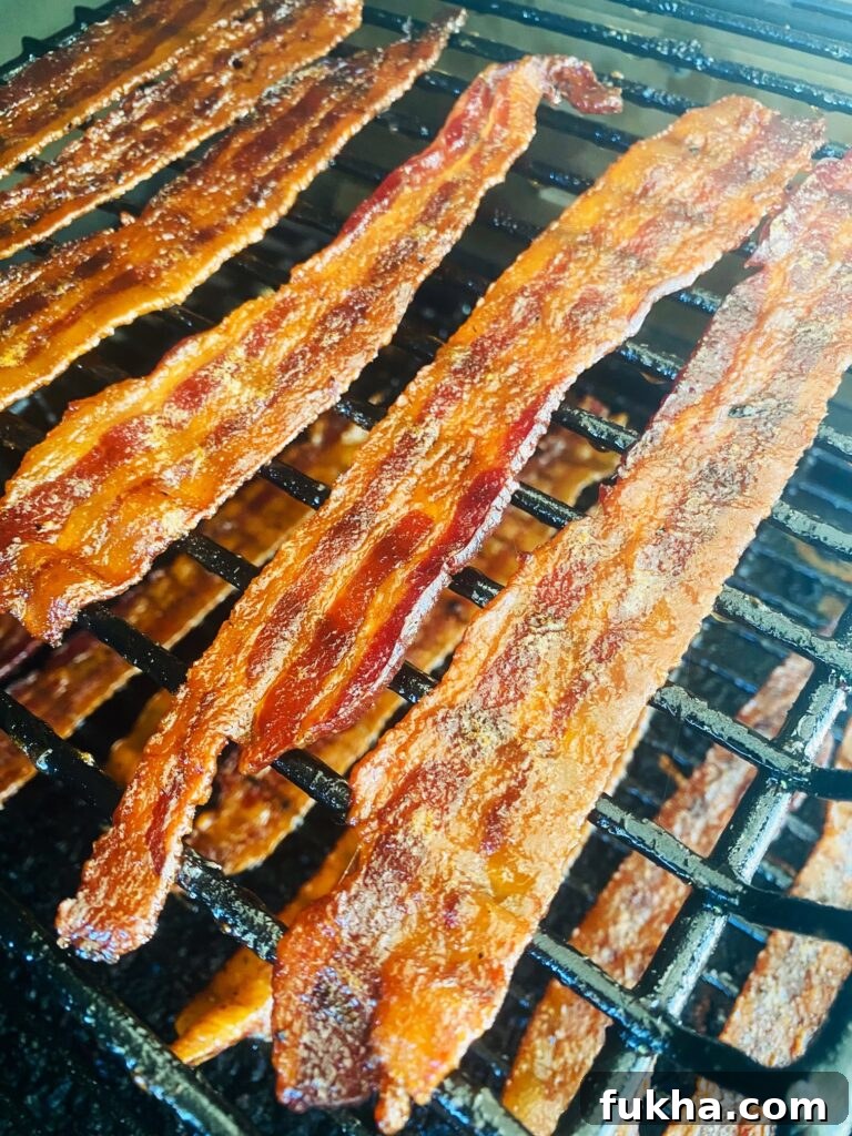 Traeger Bourbon Candied Bacon