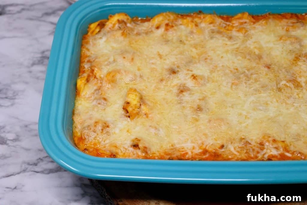 Spicy Baked Tortellini