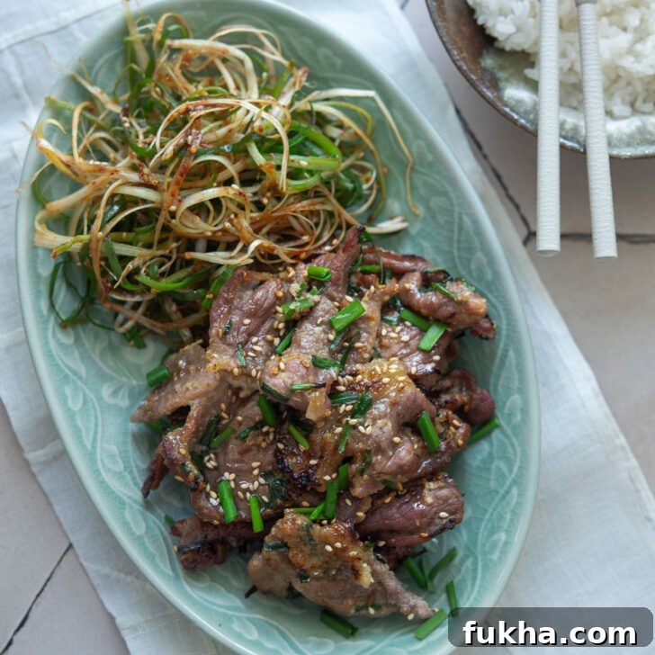 Korean doenjang pork (maekjeok)