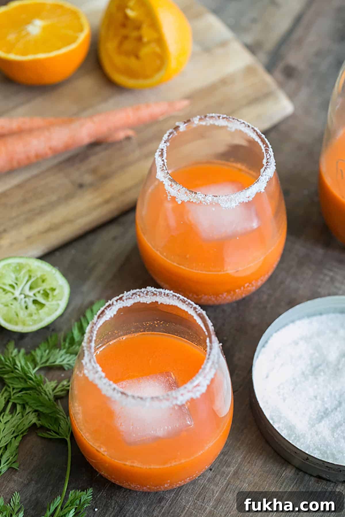 Margarita Recipes for Spring, Summer, Fall and Winter 13 Margarita cocktail recipe with carrot.