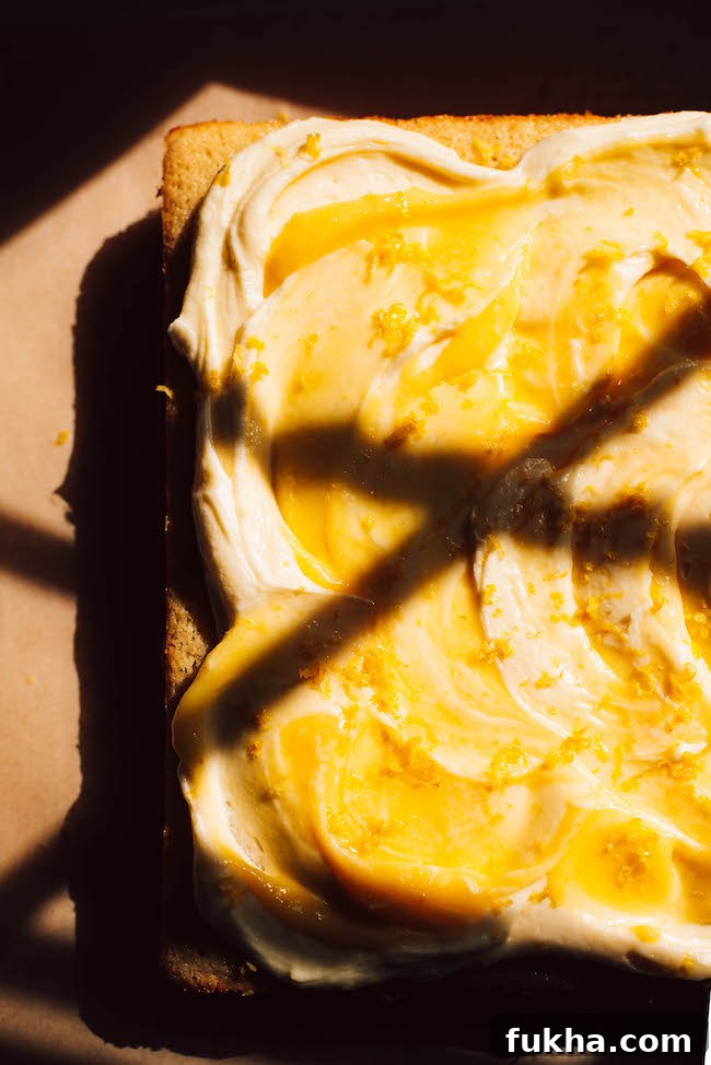 sliced lemon cake