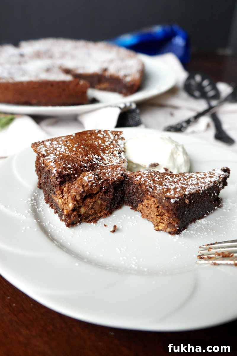 Baci-stuffed Italian chocolate cake | The Baking Fairy