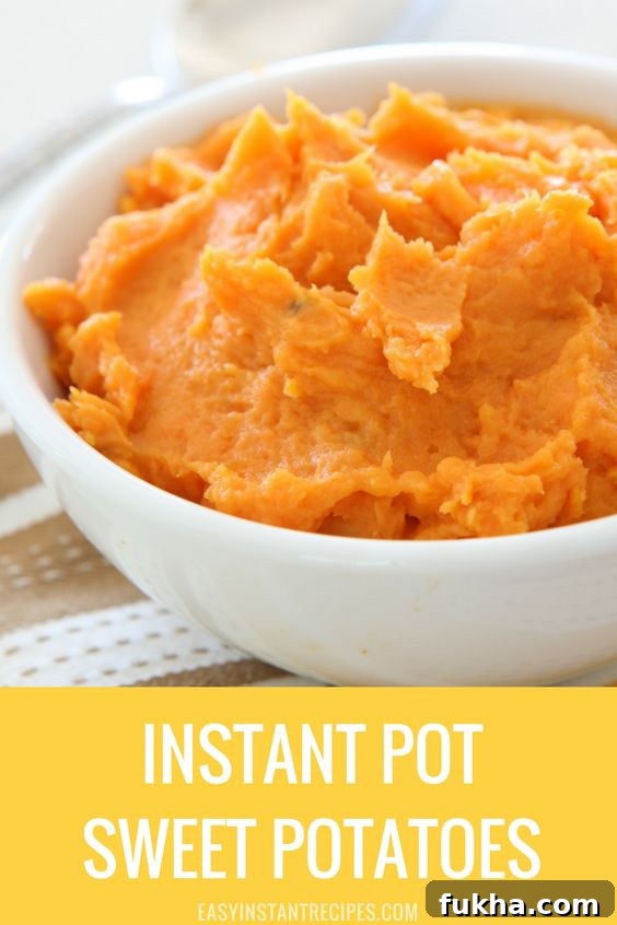 Mashed Sweet Potatoes