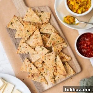 Jalapeño cheddar sourdough crackers
