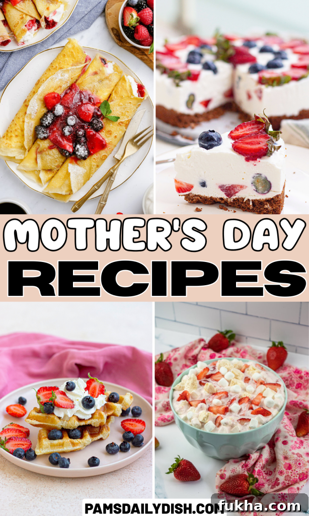 Roundup Image for Mother's Day Recipes
