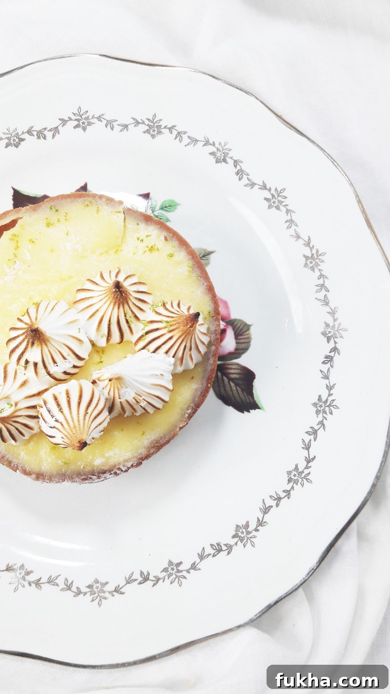 Organic Pastries at Panifica Bakery in Paris 4 Organic lemon meringue tart at Panifica Bakery.
