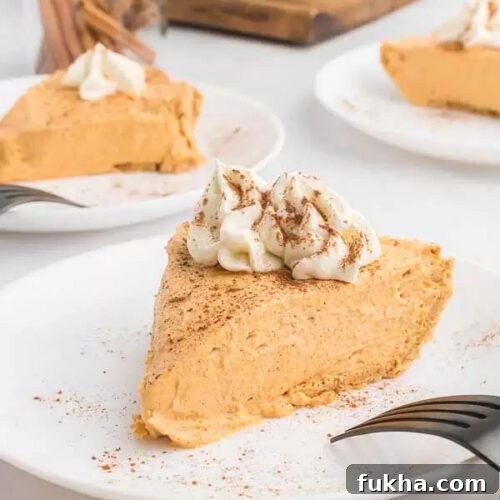 No Bake Pumpkin Pie