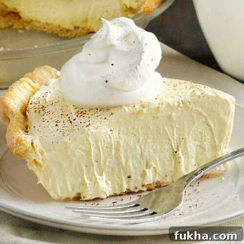 Eggnog Pie