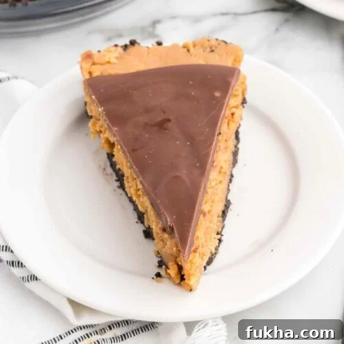 Buckeye Pie slice