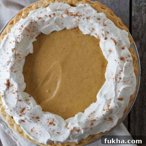 Gingerbread Cream Pie
