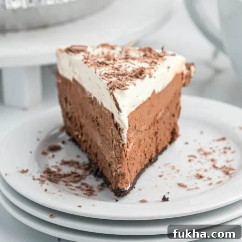 Chocolate Mousse Pie