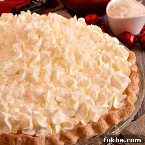 White Christmas Pie