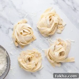 Sourdough pasta pieces