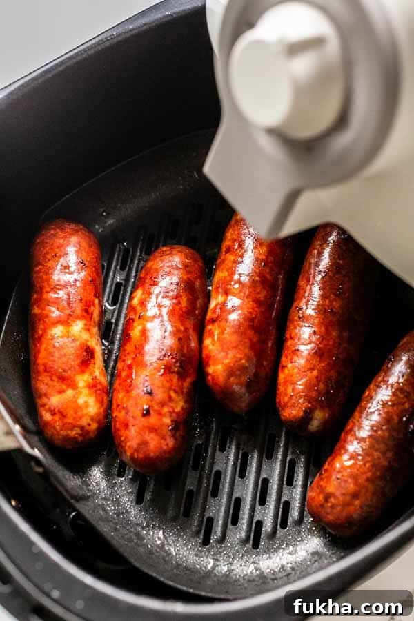 How to Cook Crispy Sausages in an Air Fryer 2 Yes you can grill sausages without a barbecue, grill, or grill pan and still get that tasty grill taste. Make these Air Fryer sausages and you will be surprised how good they taste and how easy it is to make.